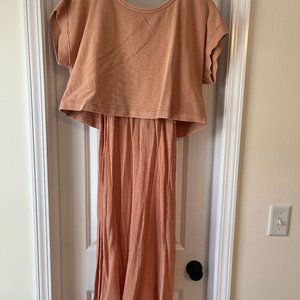 BRAND NEW W TAGS ANTHROPOLOGIE DAILY PRACTICE DRESS SIZE L